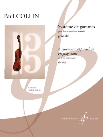 Système de gammes pour instrumentistes à cordes Visuell